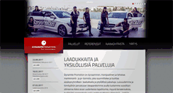 Desktop Screenshot of dynamitepromotion.fi